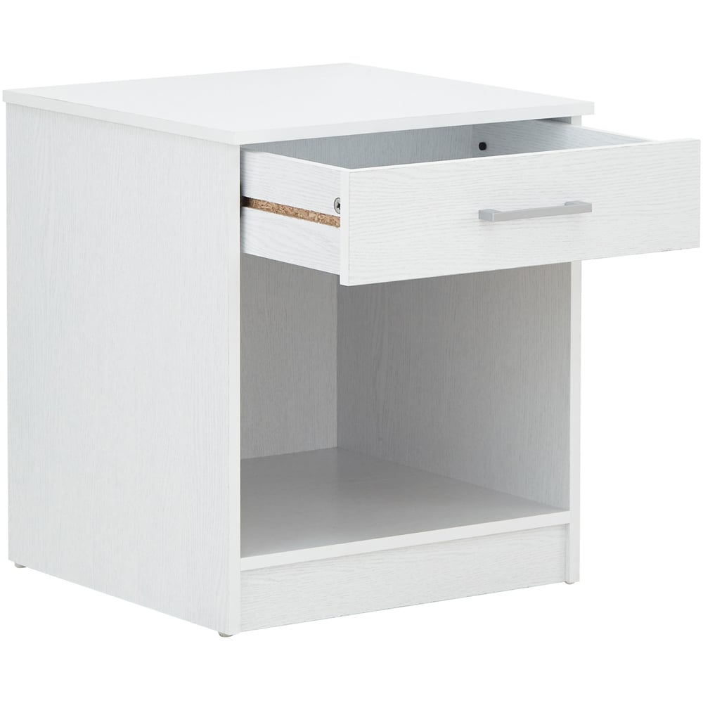 GFW Panama White 3 Piece Bedroom Furniture Set Image 9