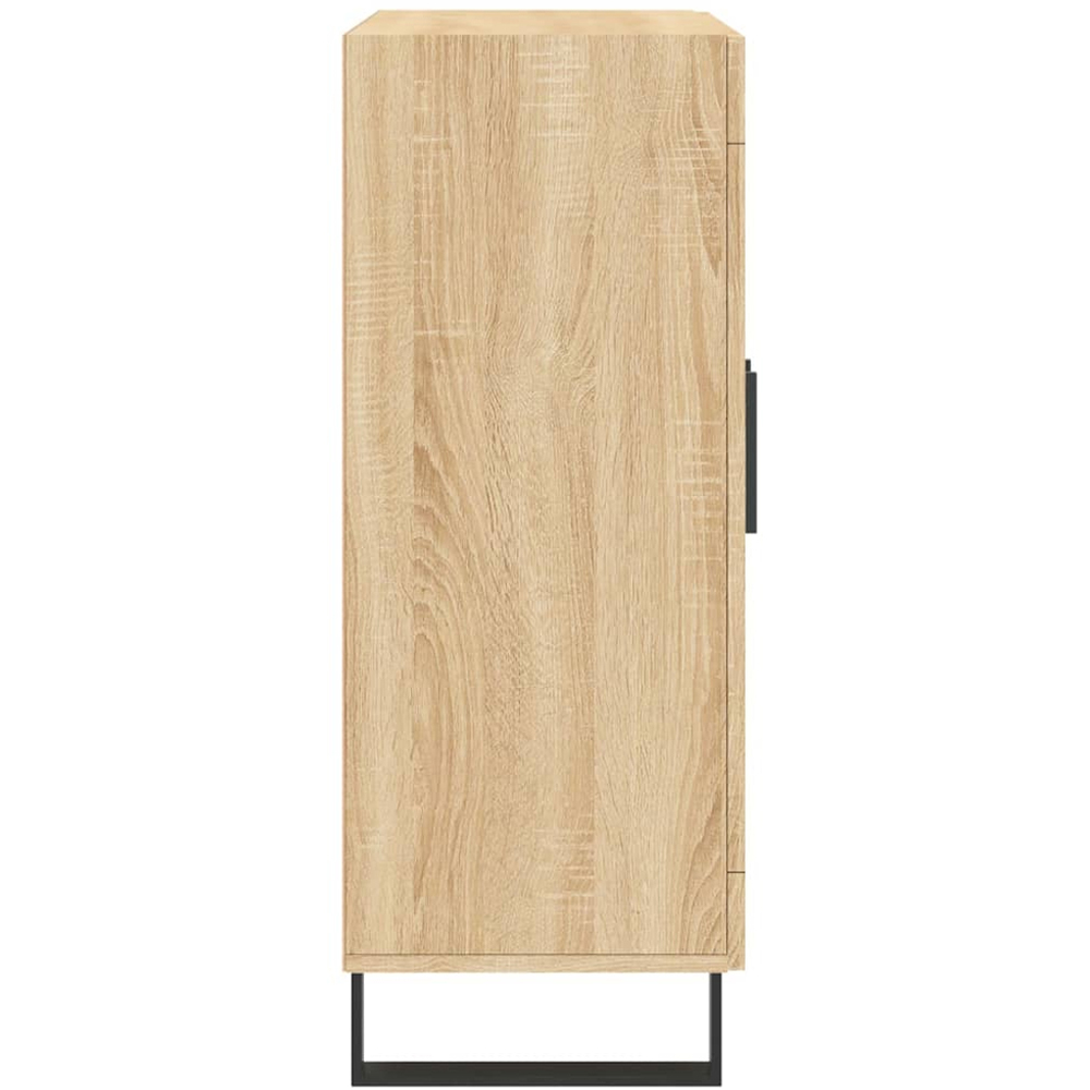 vidaXL 2 Door Sonoma Oak Sideboard Image 7