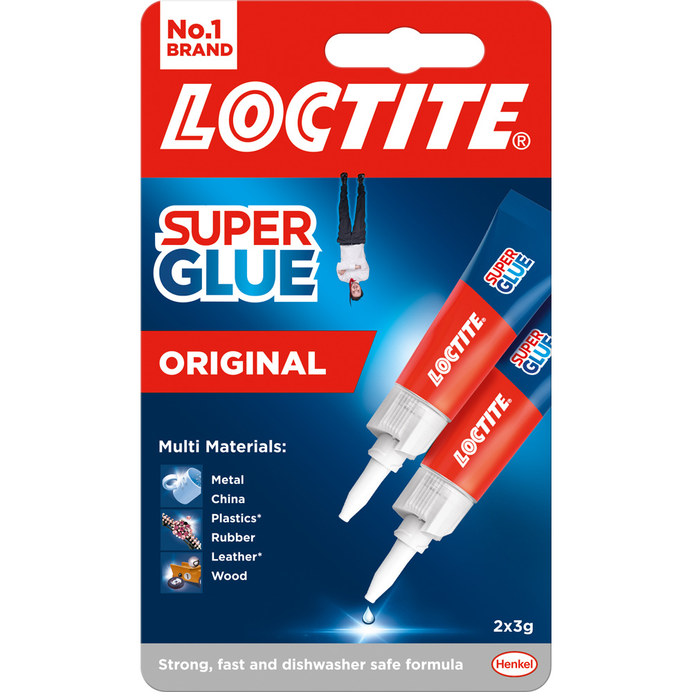 Loctite 2 Pack Original Duo Super Glue 3g Image 3