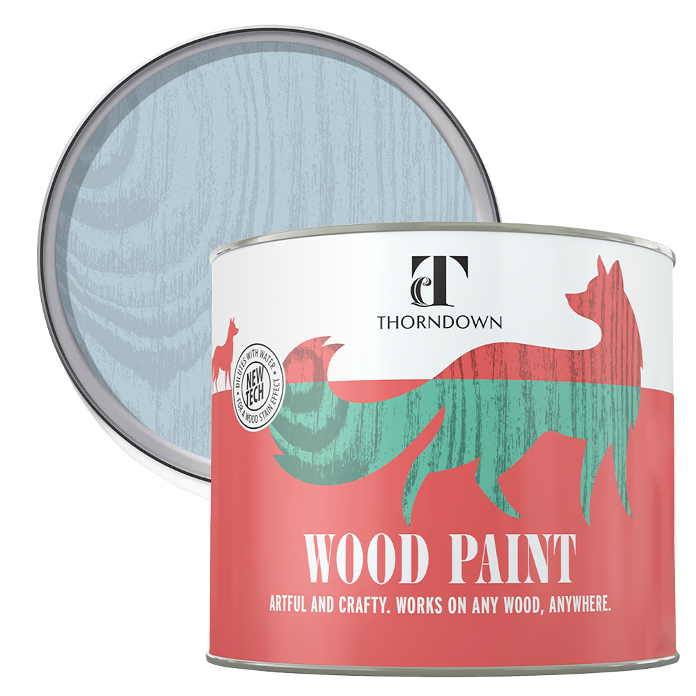Thorndown Skylark Blue Satin Wood Paint 750ml Image 1