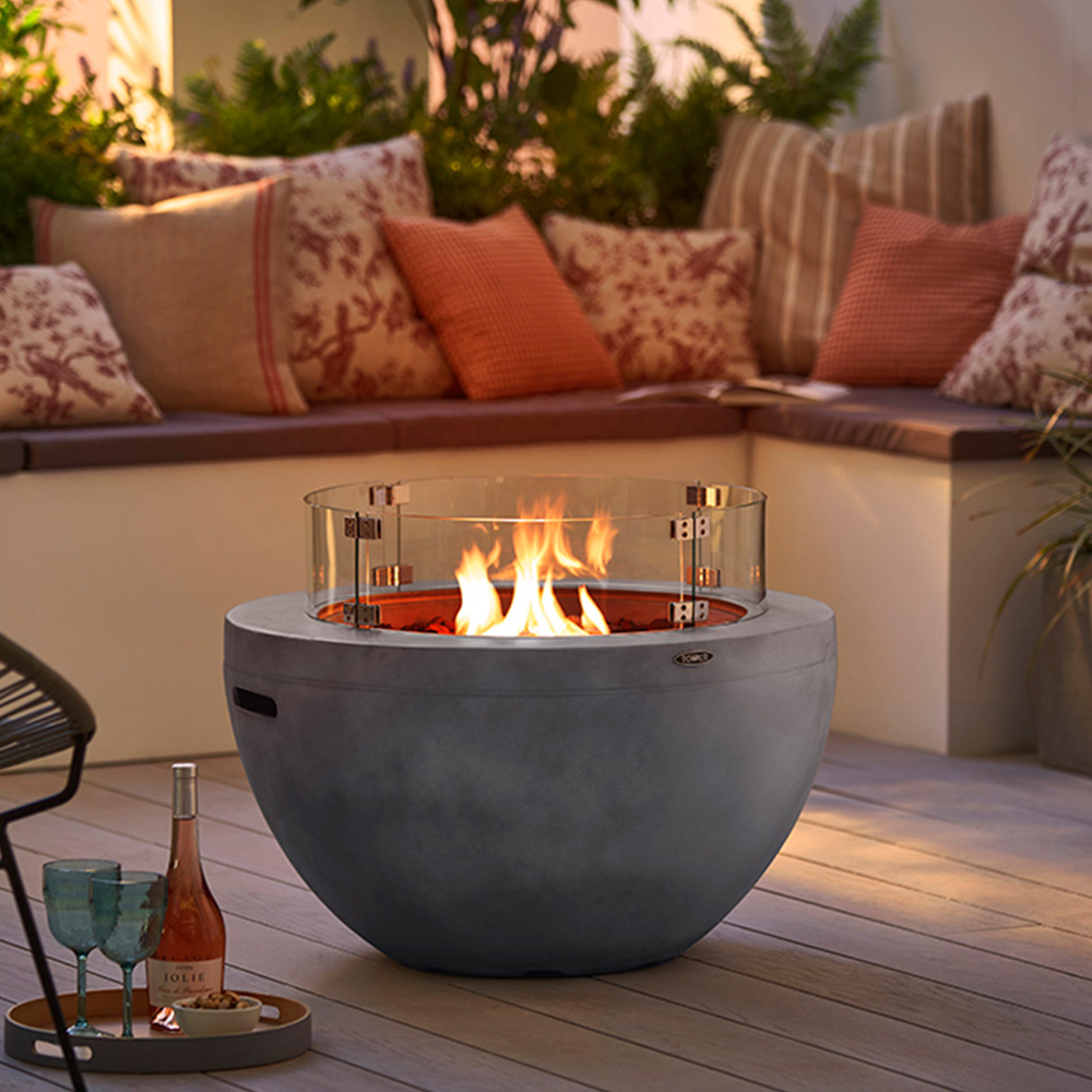 Tower Magna Round Gas Fire Pit Image 2