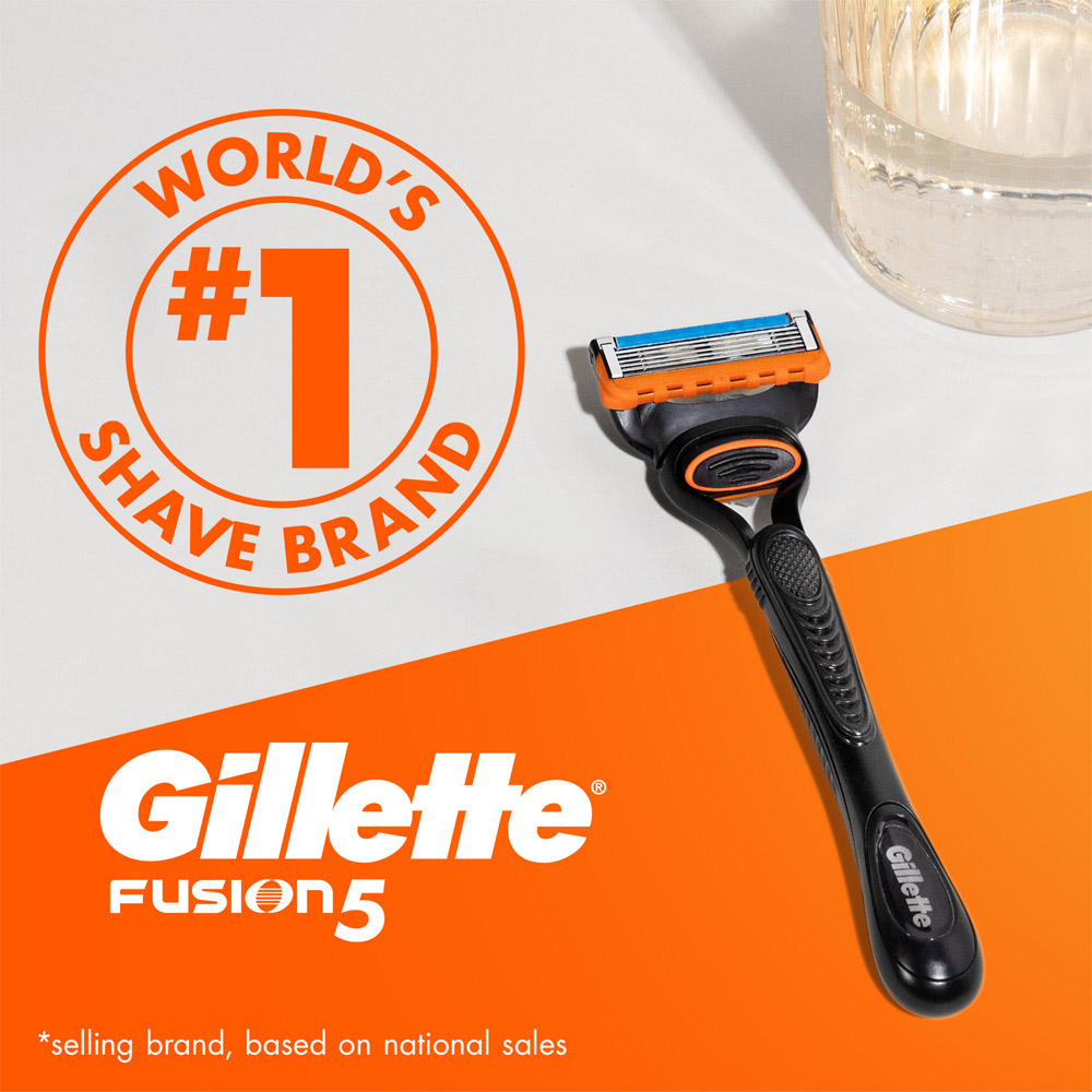 Gillette Fusion 5 Mens Razor Blades 4 Pack Image 9