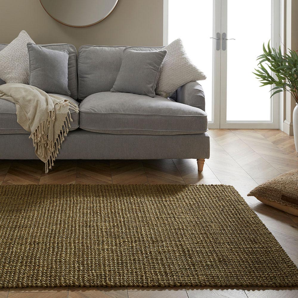 Esselle Home Whitefield Olive Braided Rug 120 x 170cm Image 2
