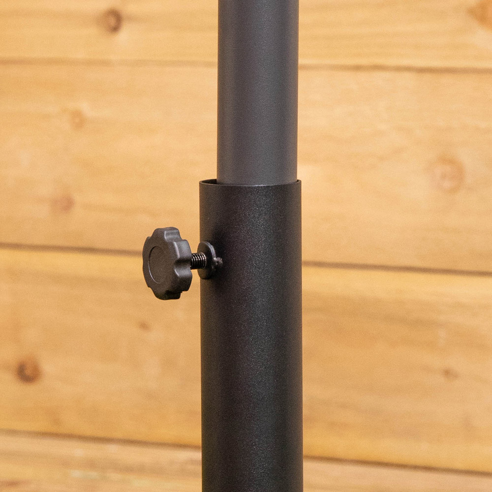 Samuel Alexander Cream Aluminium Crank Handle Parasol 2.7m Image 3