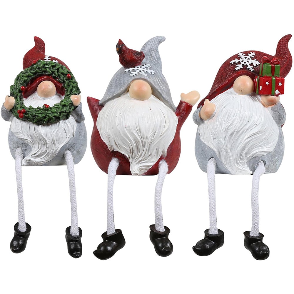 Single Candy Cane Lane Shelf Sitting Gonk in Assorted styles Image 1