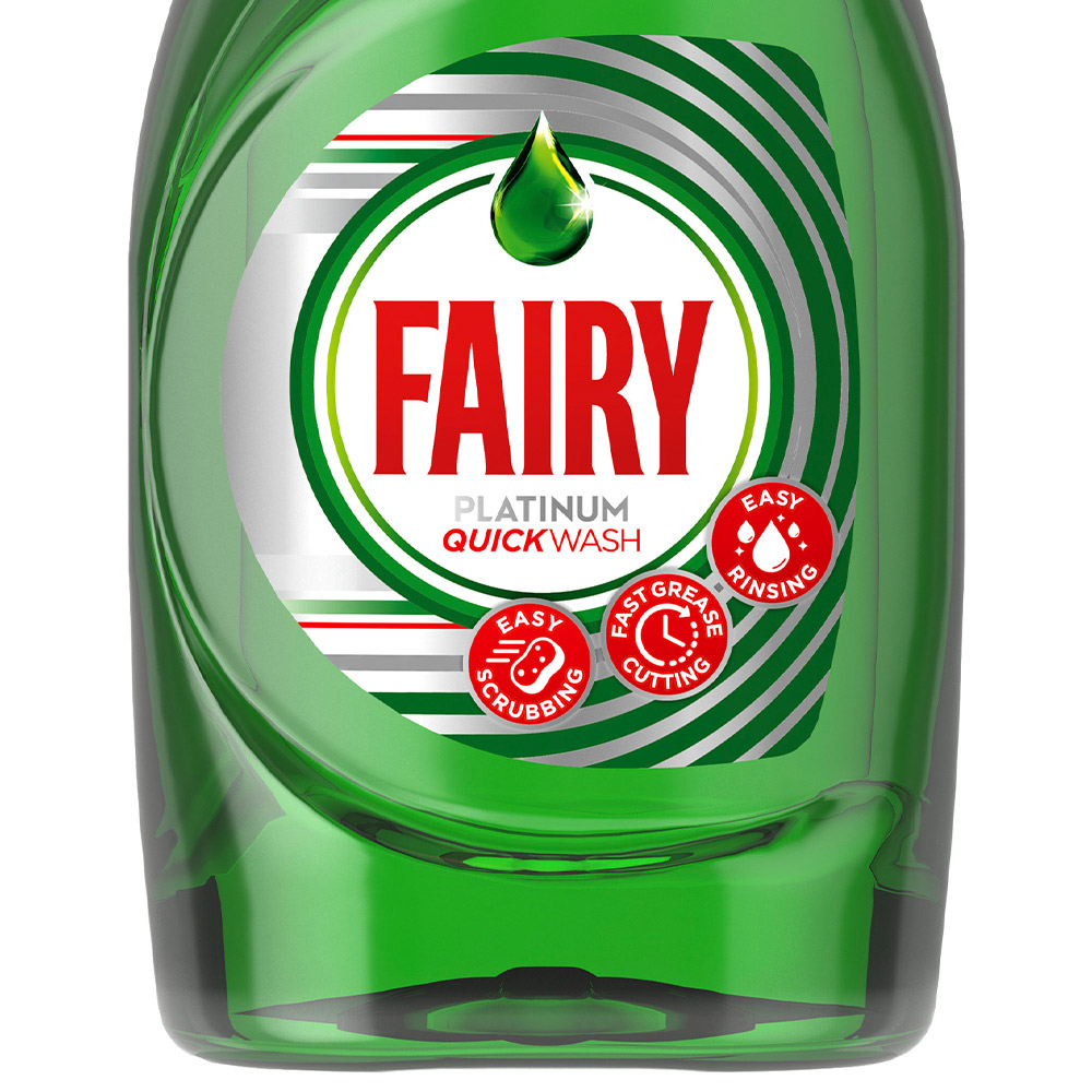 Fairy Platinum Original Washing Up Liquid 320ml   Image 3