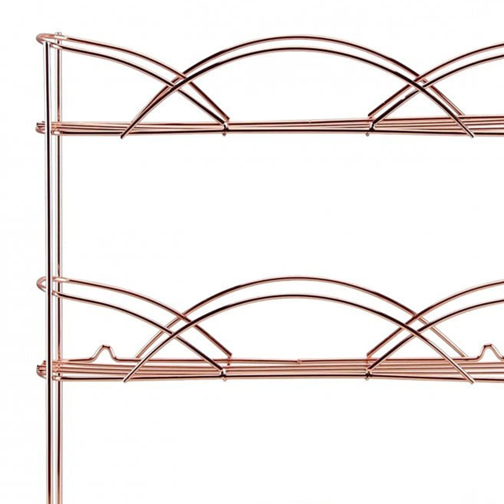 Neo Copper Free Standing 3 Tier Table Top Spice Rack Image 3
