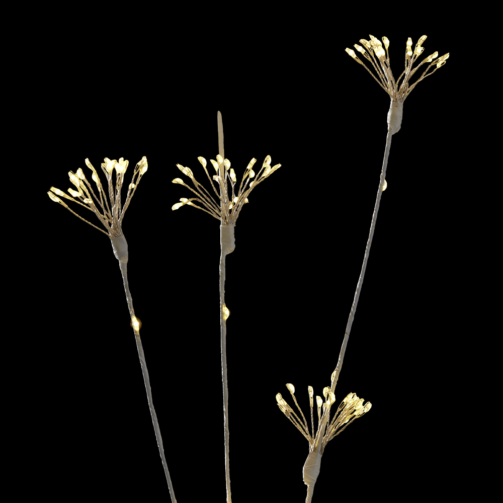 Wilko Starburst Stake Lights 3 Pack Wilko