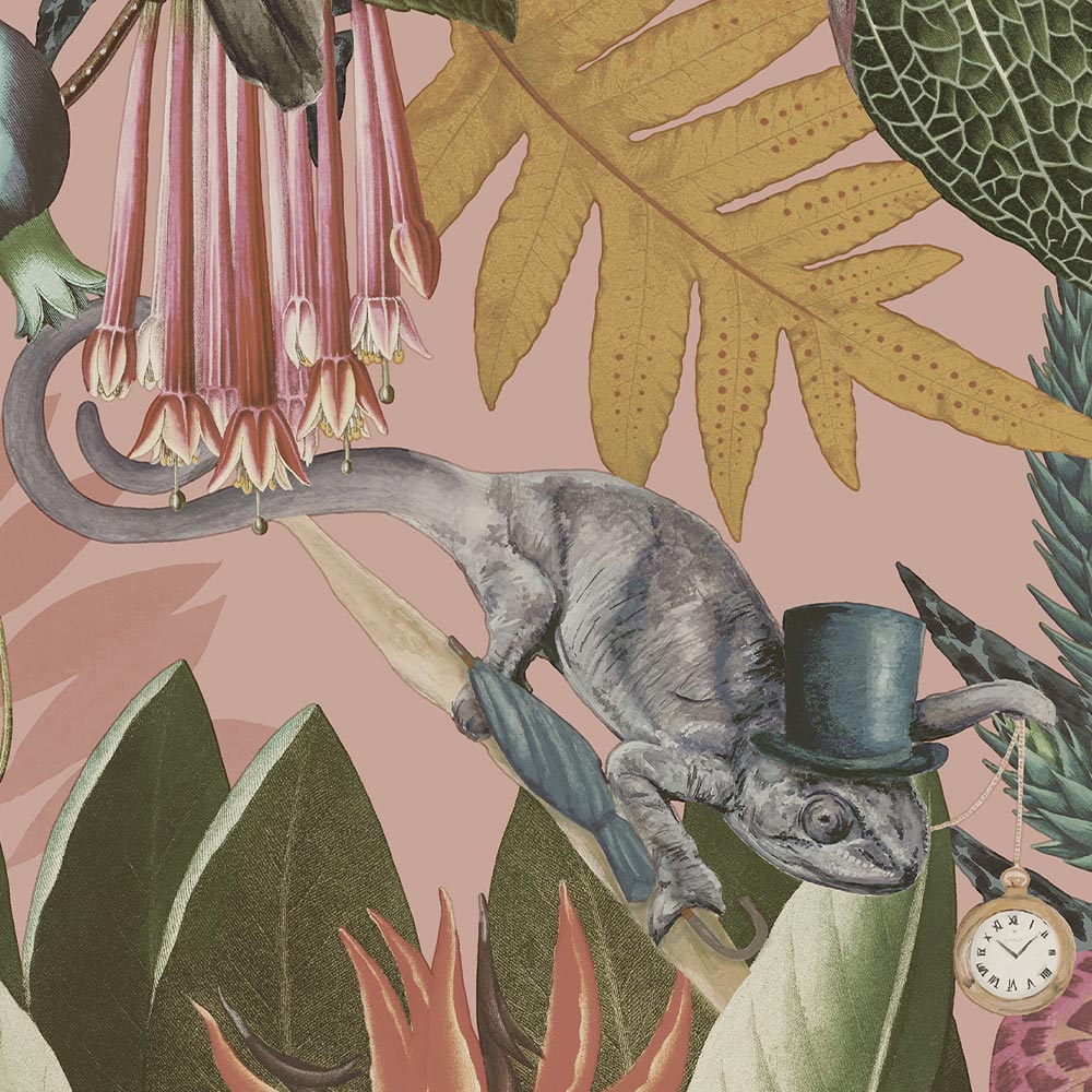 Holden Decor Wonderland Blush Wallpaper Image 4