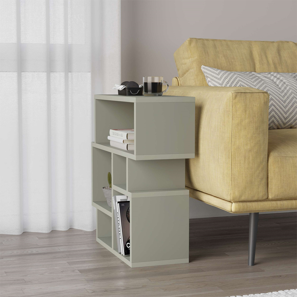 Decortie Karma Ash Green Side End Table Image 4