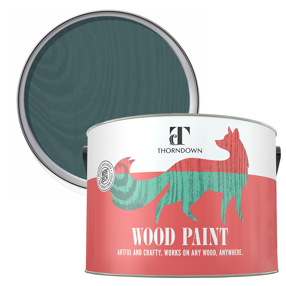 Thorndown Avalon Blue Satin Wood Paint 2.5L Image 1