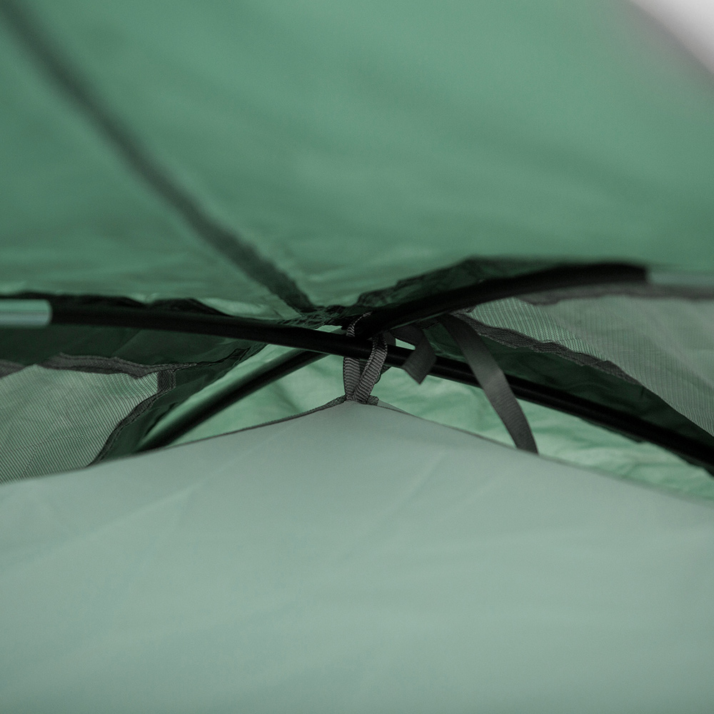 Outsunny 3-4 Person Dome Tent Green Image 3