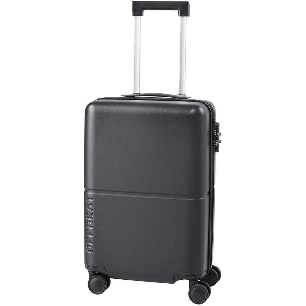 H&O Direct Black Hardside Carry-On Suitcase with Spinner Wheels Image 1