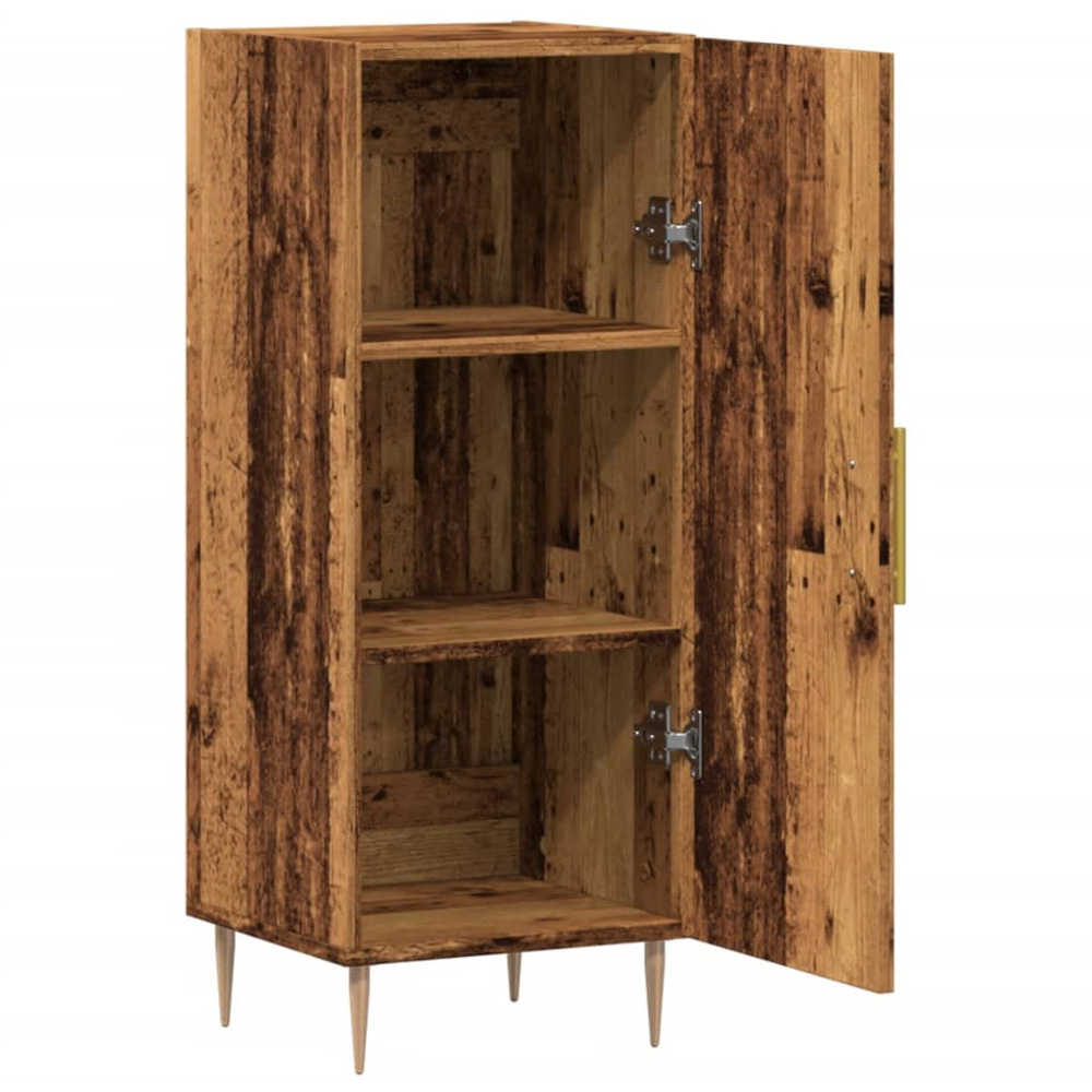 vidaXL Single Door Old Wood Sideboard Image 5