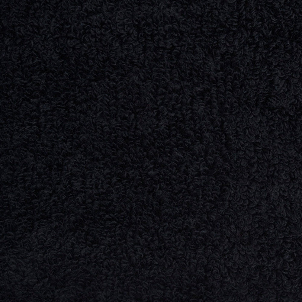 Wilko Supersoft Cotton Black Facecloths 2 Pack Image 2