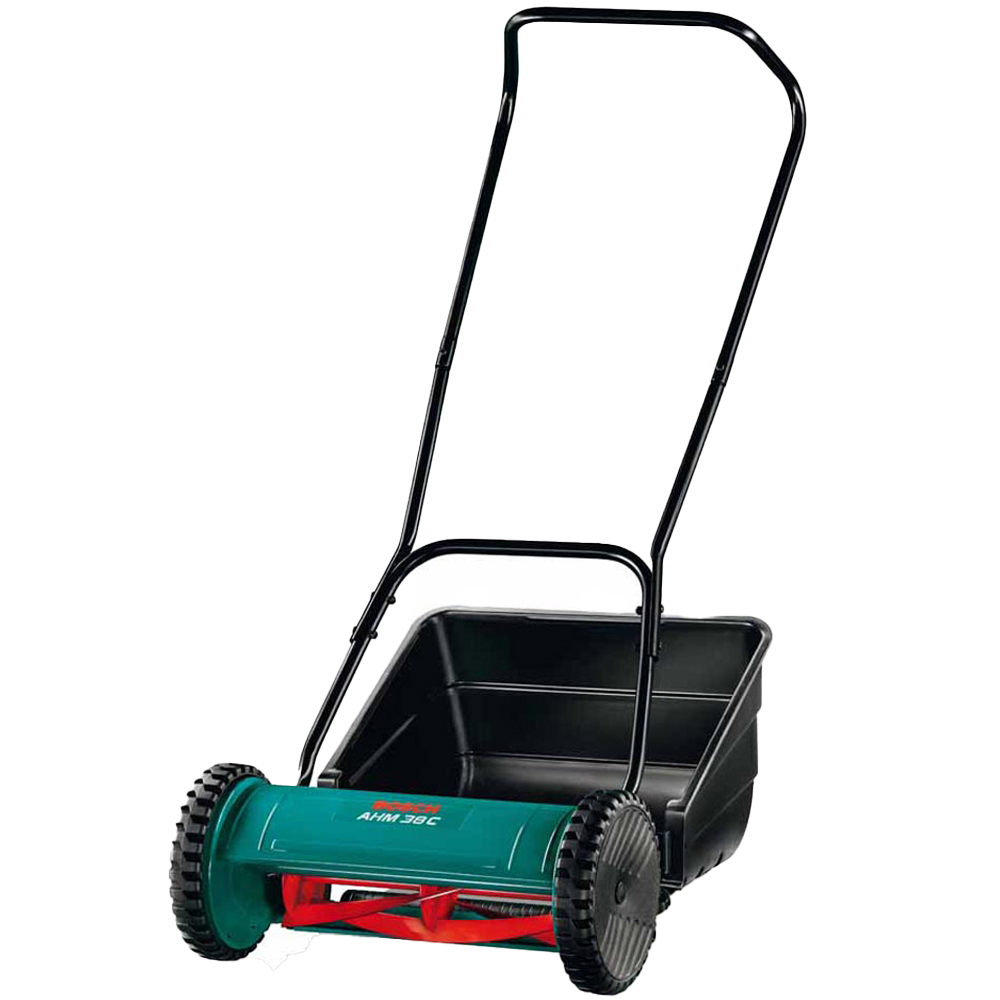 Bosch BOAHM38G Hand Propelled 38cm Cylinder Manual Lawn Mower Image 1