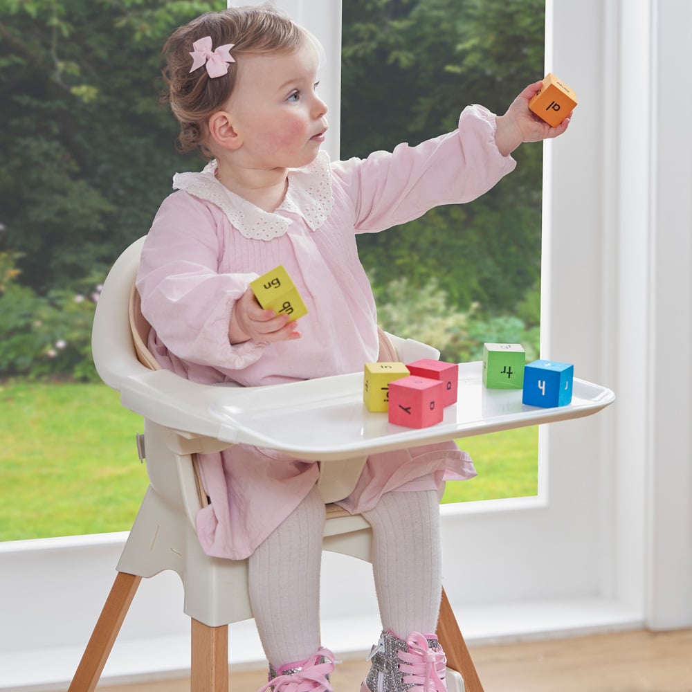Liberty House Toys White Kids High Chair Image 6
