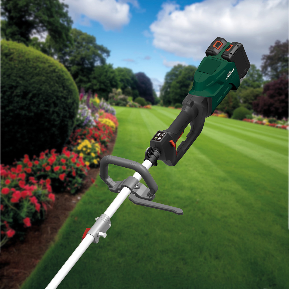 Webb WEV20X2BCB4X 40V Hand Propelled 30cm Cordless Electric Grass Trimmer with Battery and Charger Image 3