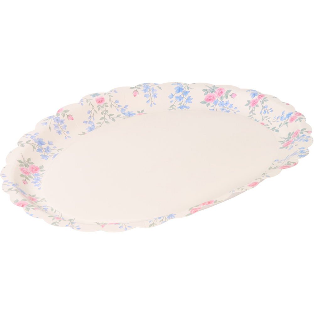 Pack of 4 Modern Floral Platters Image 8