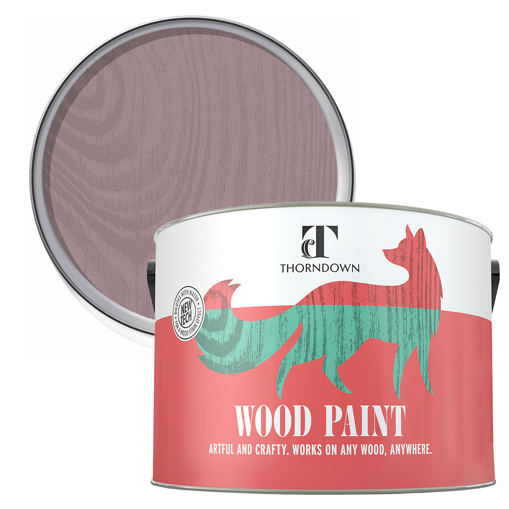 Thorndown Rock Rose Satin Wood Paint 2.5L Image 1