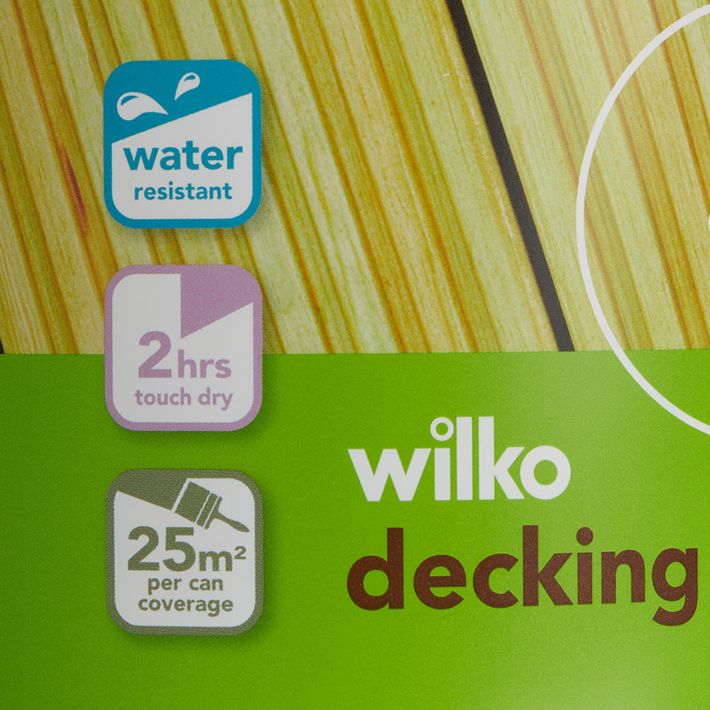 Wilko Clear Decking Protector 2.5L Image 2