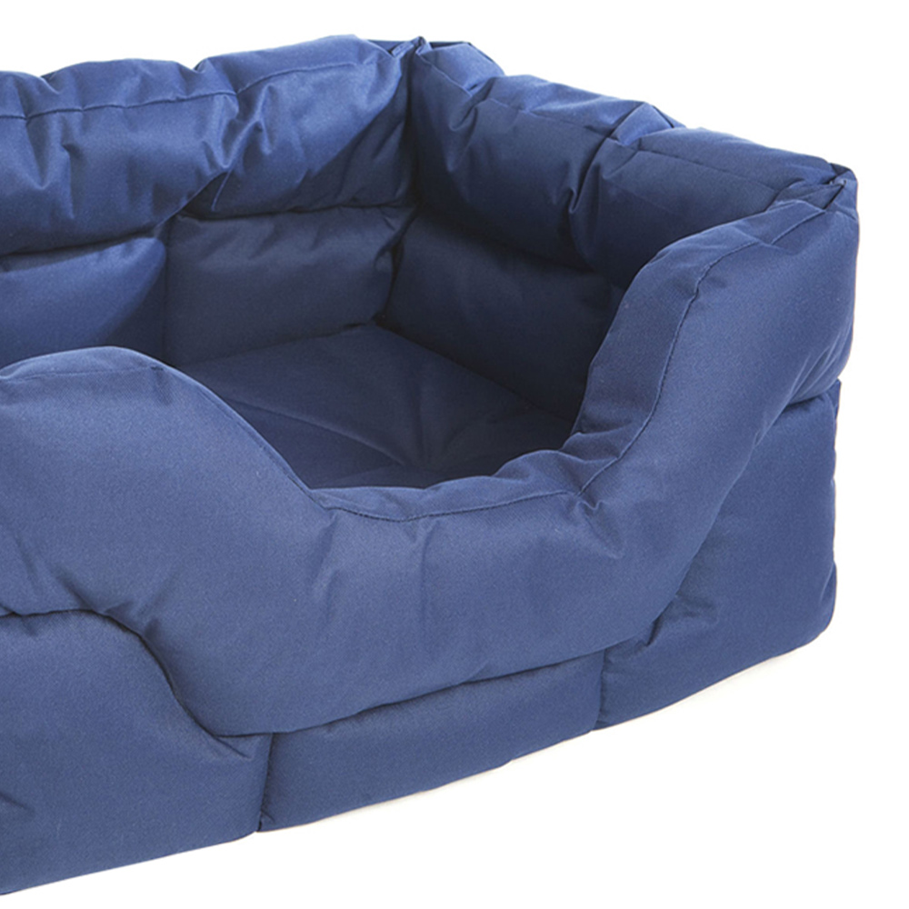 P&L Large Blue Heavy Duty Dog Bed Image 3