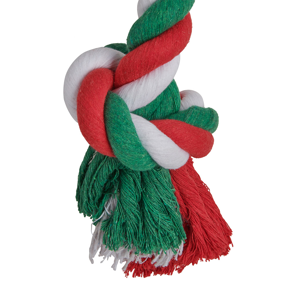 Wilko Christmas Rope Dog Toy Image 2