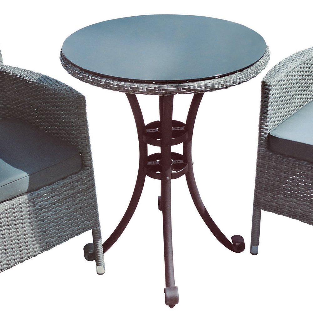 Katie Blake Sandringham Grey Garden Bistro Sets Wilko