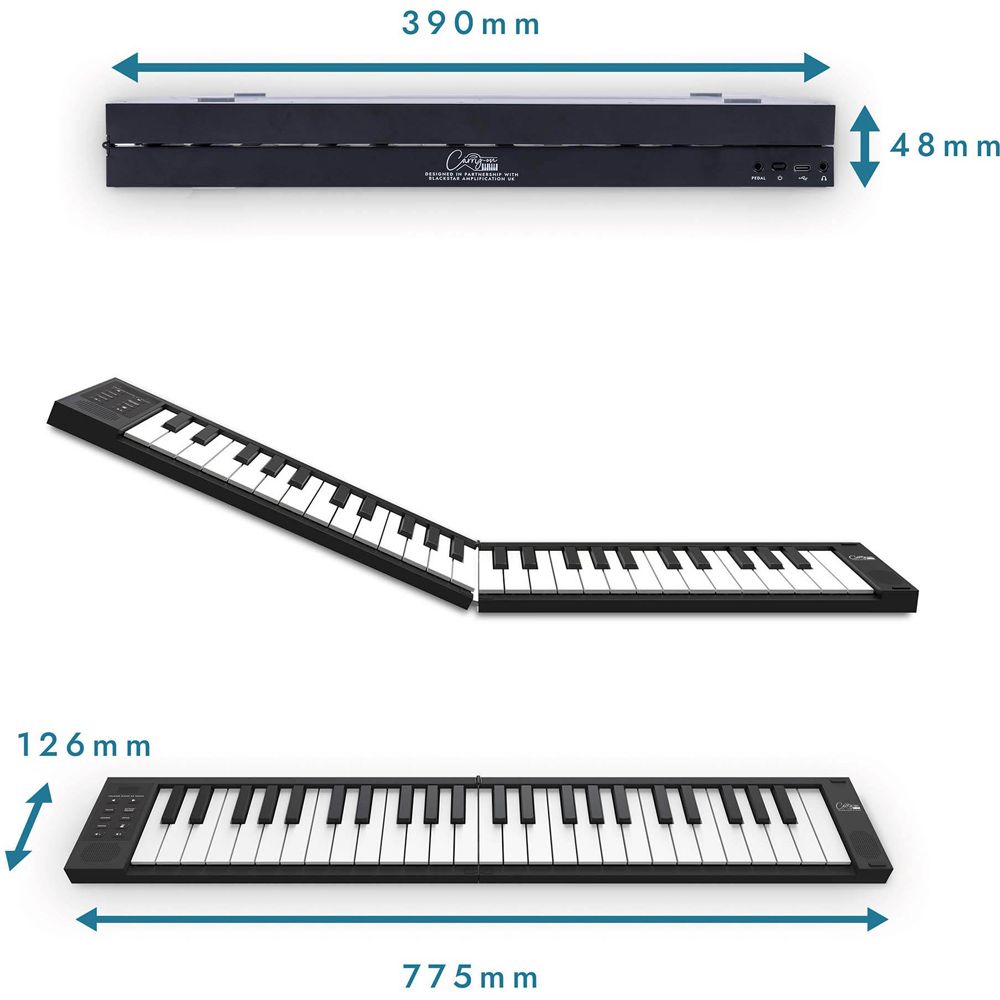 Carry-On 49 Key Touch Sensitive Folding Piano Image 6