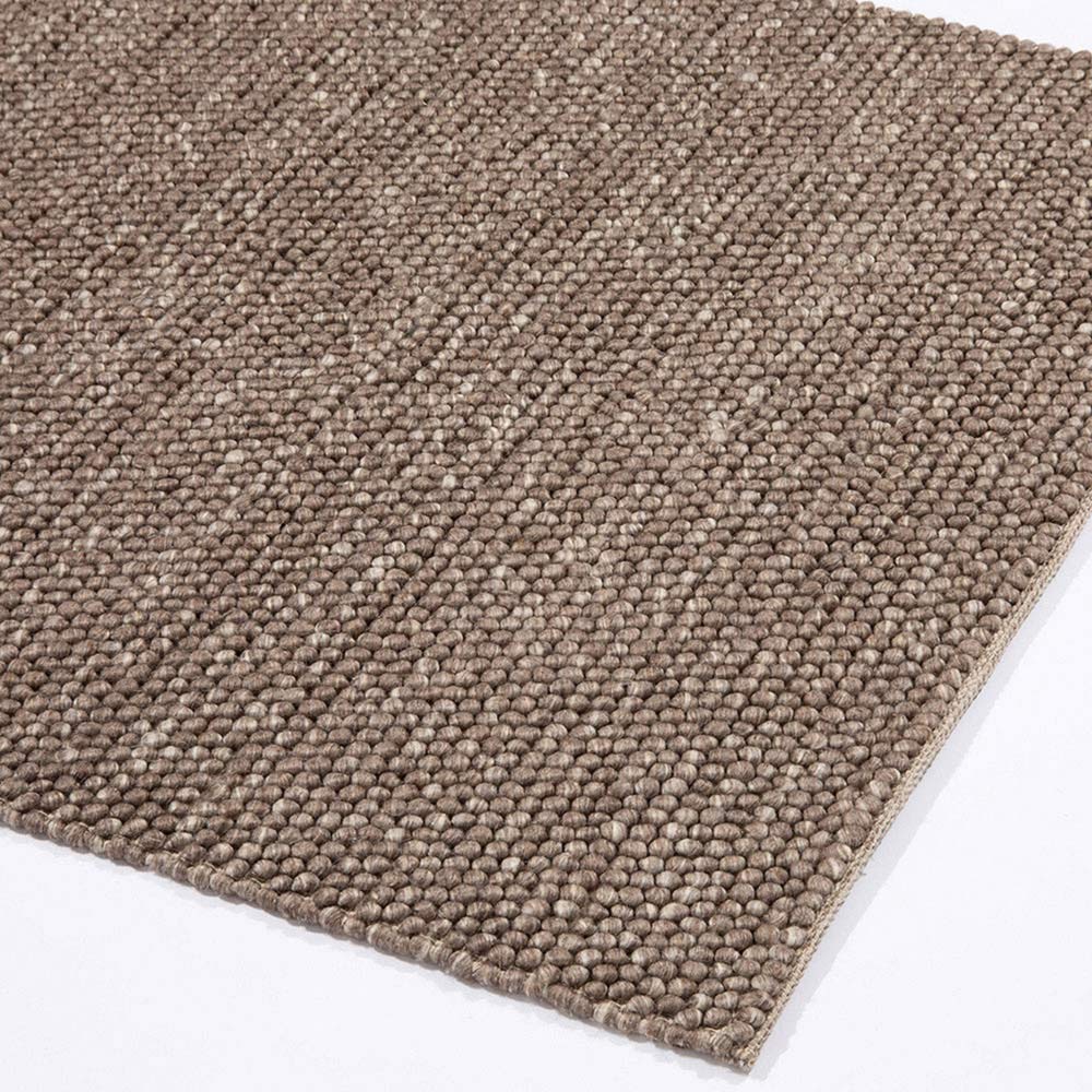 Esselle Home Delilah Taupe Wool Rug 120 x 170cm Image 3