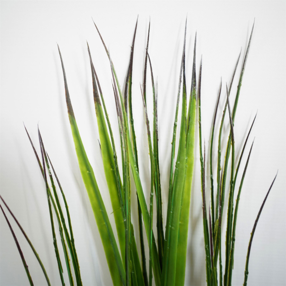 Leaf Green Onion Grass Stem Artificial Plant Pot 2.9ft Image 2