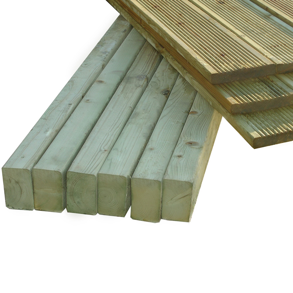 Shire Decking Kit 3.6m x 4.8m 28mm Image 5