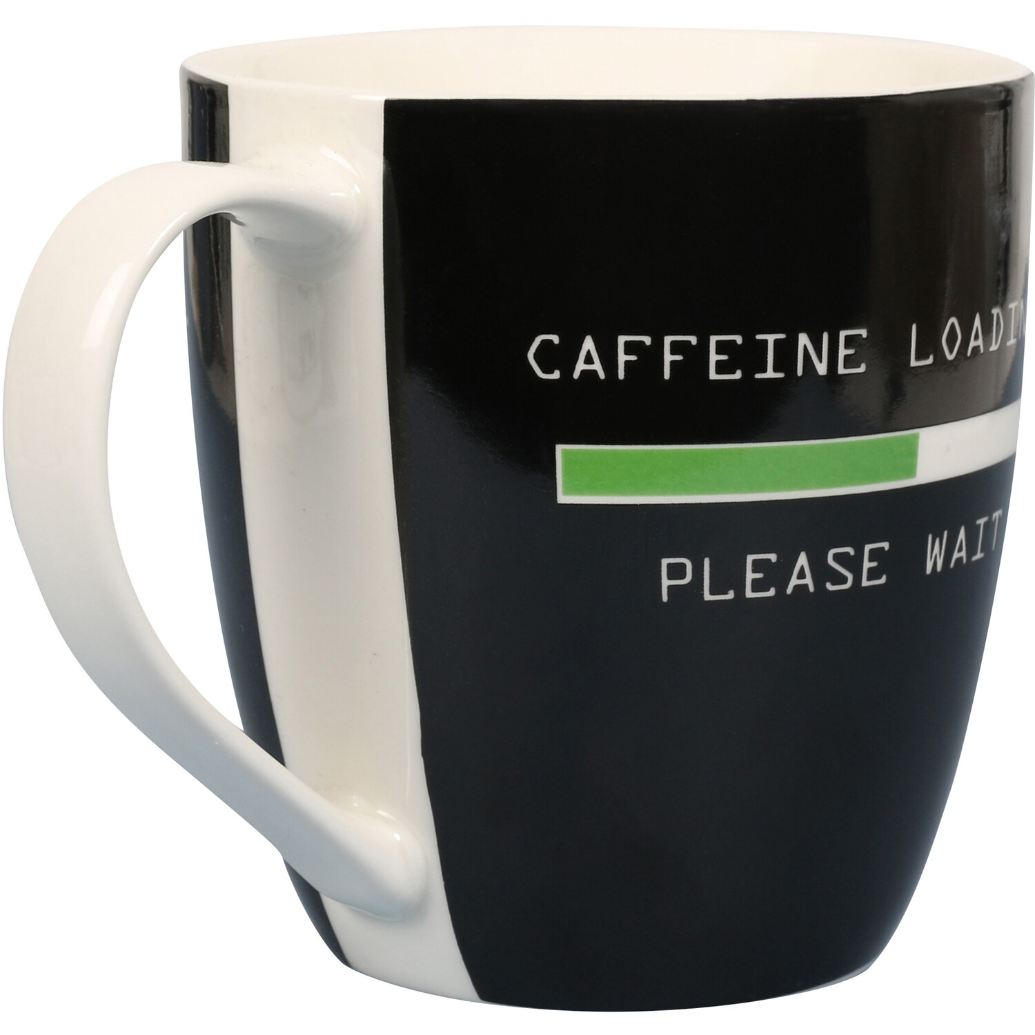 Caffeine Loading Jumbo Mug - Black Image 2