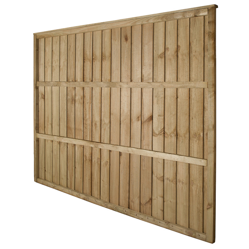 Forest Garden 6 x 5ft Closeboard Fence Panel Image 4