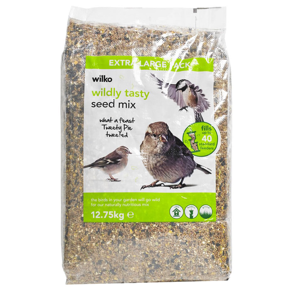 Wilko Seed Mix Wild Bird Food 12.75kg Image