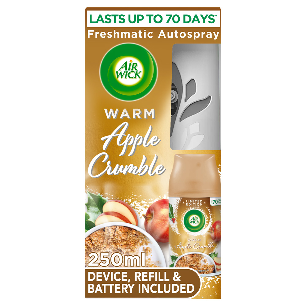 Air Wick Apple Crumble Freshmatic Autospray Kit Wilko