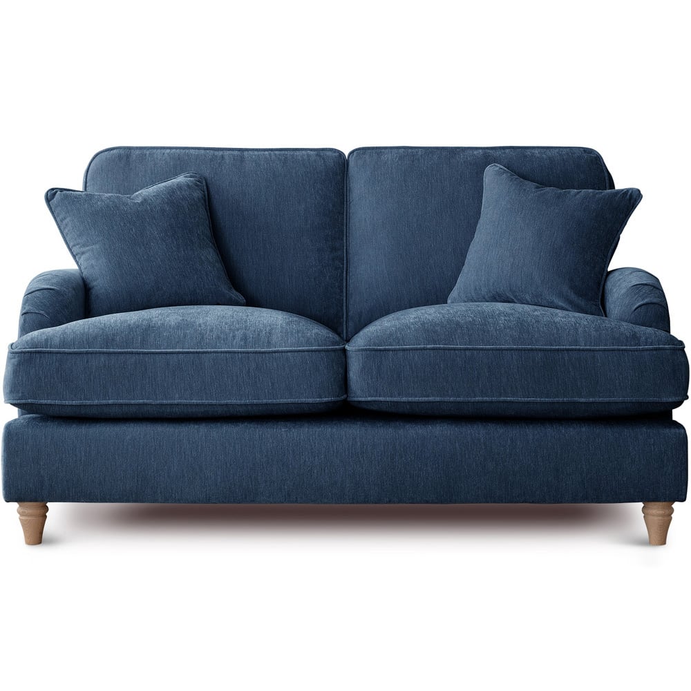 The Vienna 2 Seater Navy Sofa Image 2