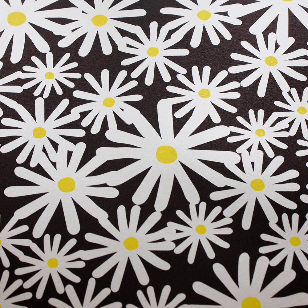 Skinny Dip Daisy Black Wallpaper Image 5