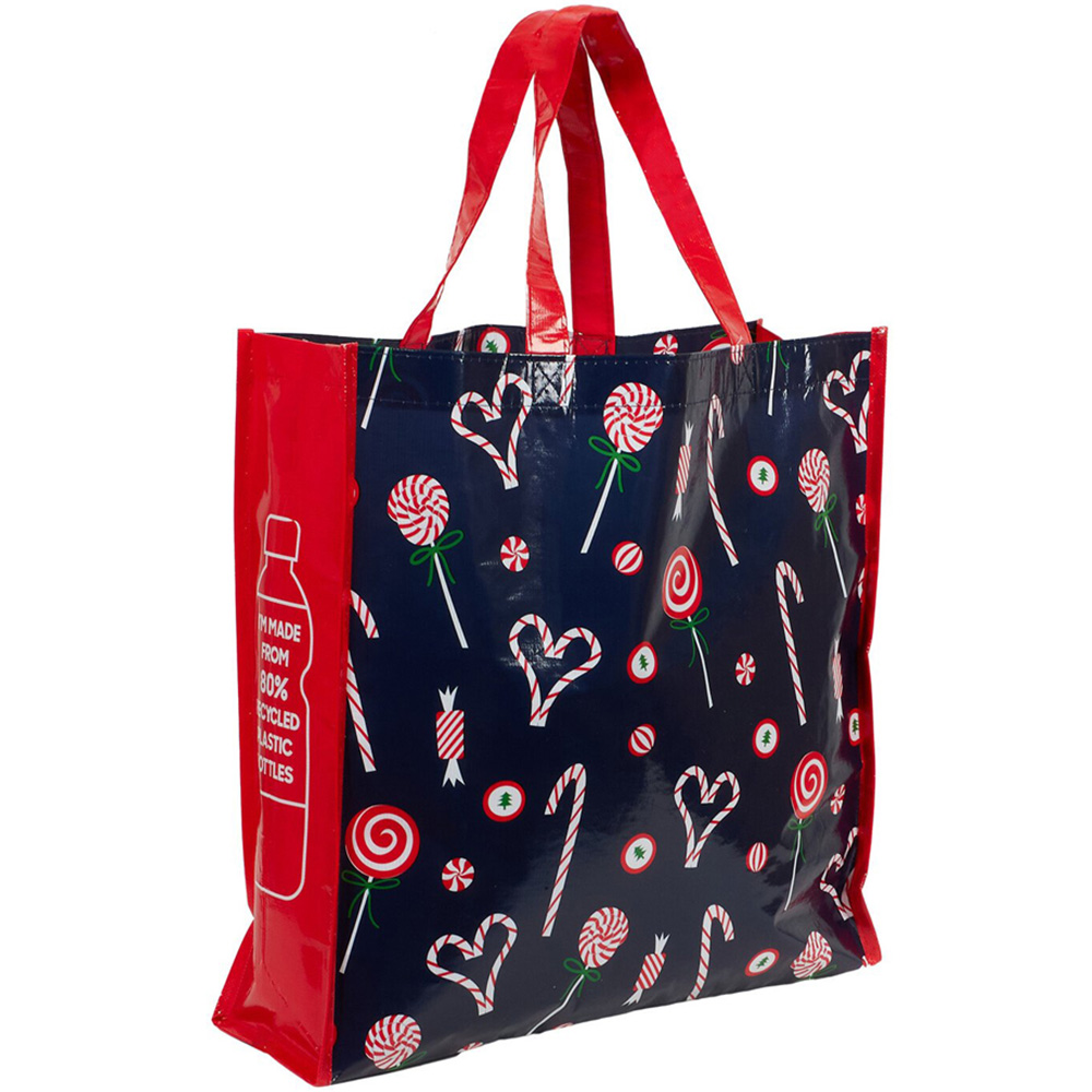 Candy Cane Christmas Shopper Bag Image 2
