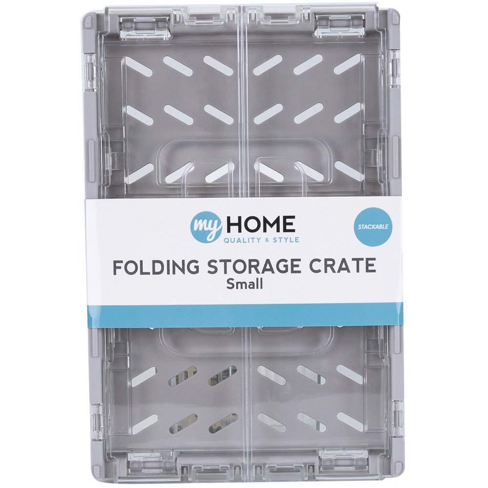 My Home Small Foldable Storage Crate Image 3