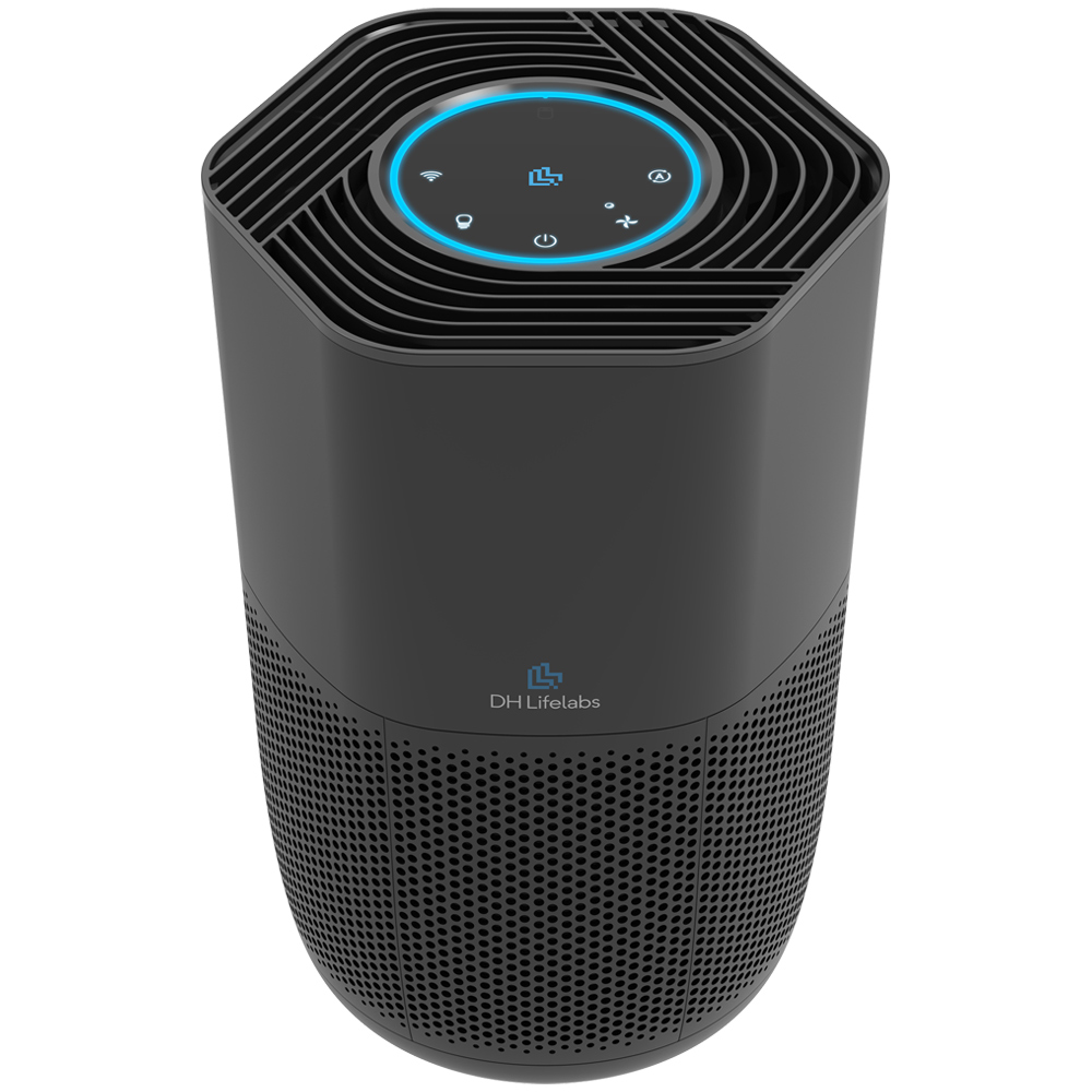DH Lifelabs Sciaire Essential Air Purifier with HEPA Filter Black Image 6