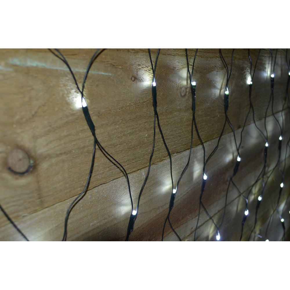 Premier 360 Cool White LED Multi-Action Green Cable Net Window Light 1.2 x 3.5m Image 5