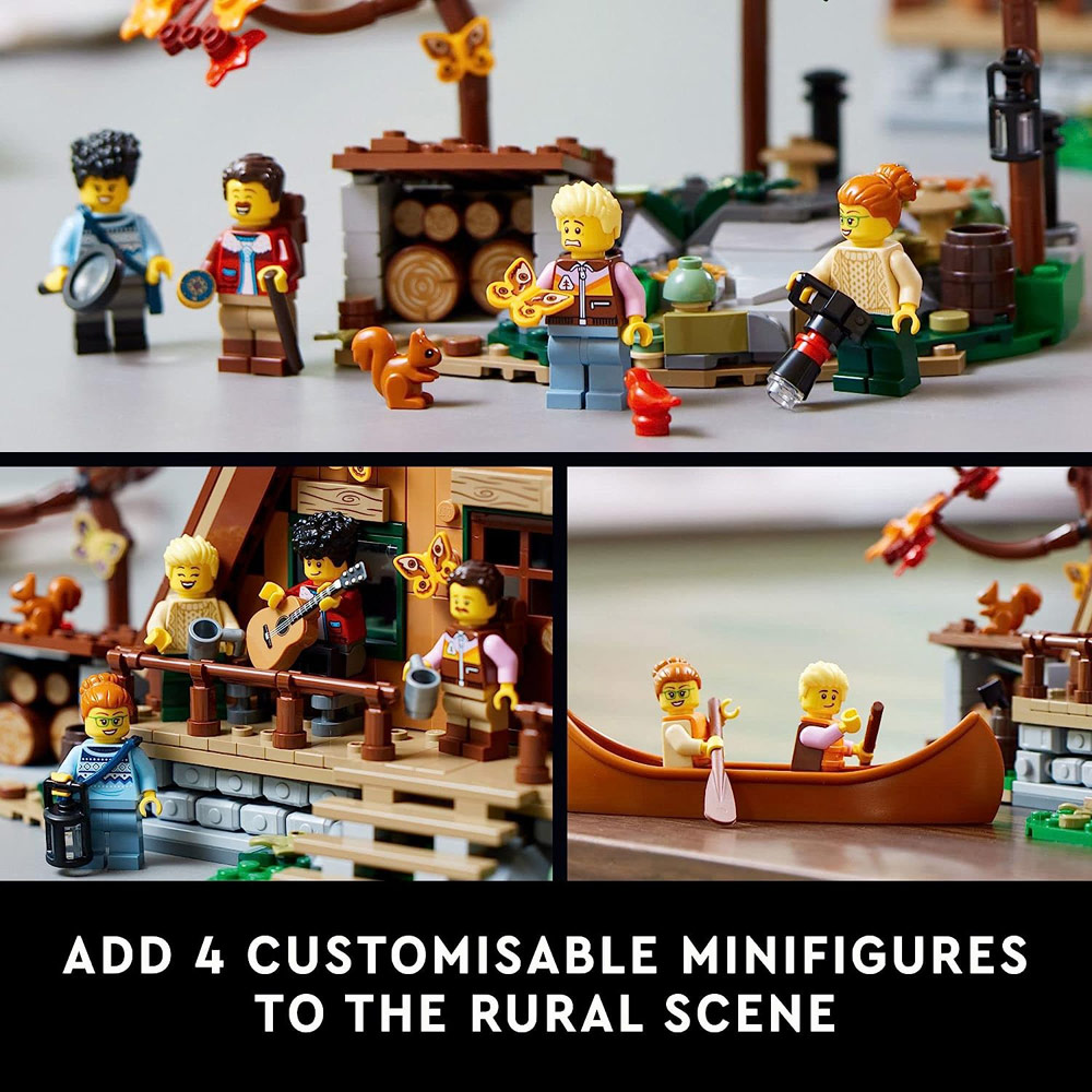 LEGO 21338 Ideas A Frame Cabin Set Image 6