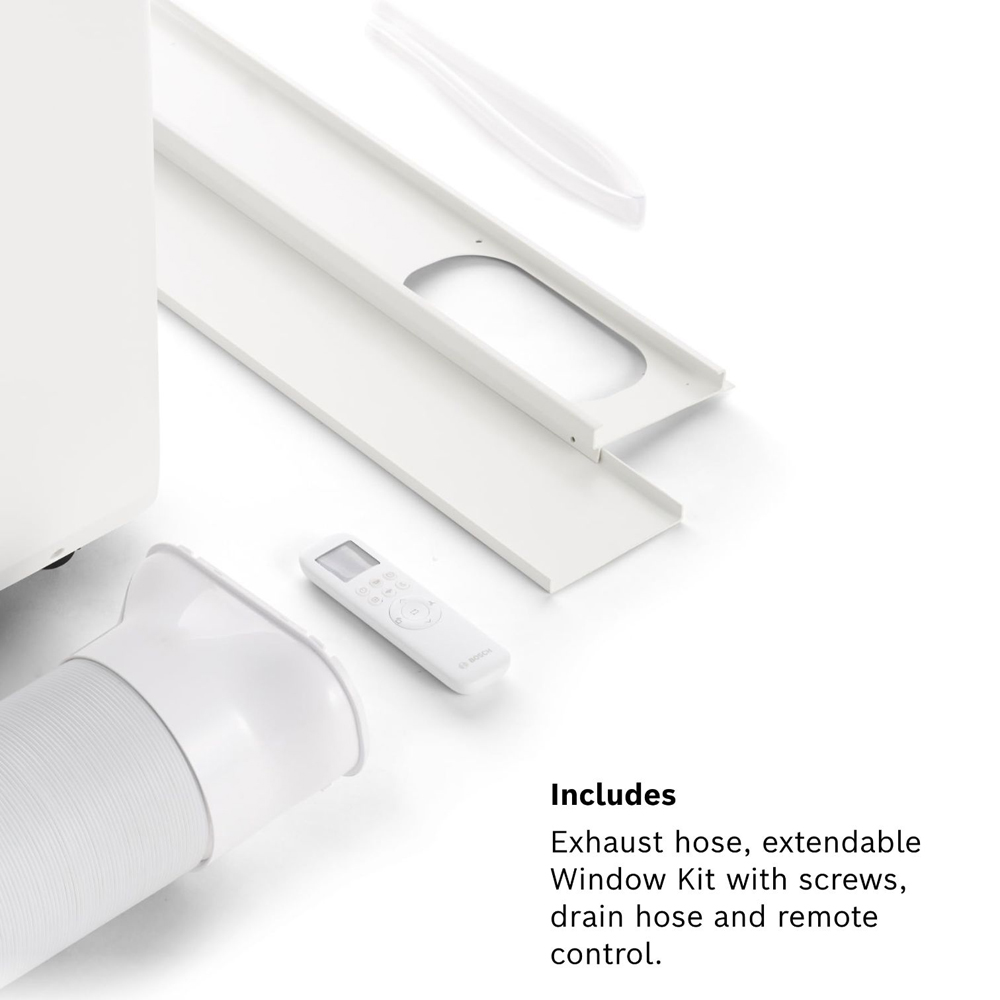 Bosch Cool 2000 3-in-1 White 2.6 kW Portable Air Conditioner with Remote Control Image 7