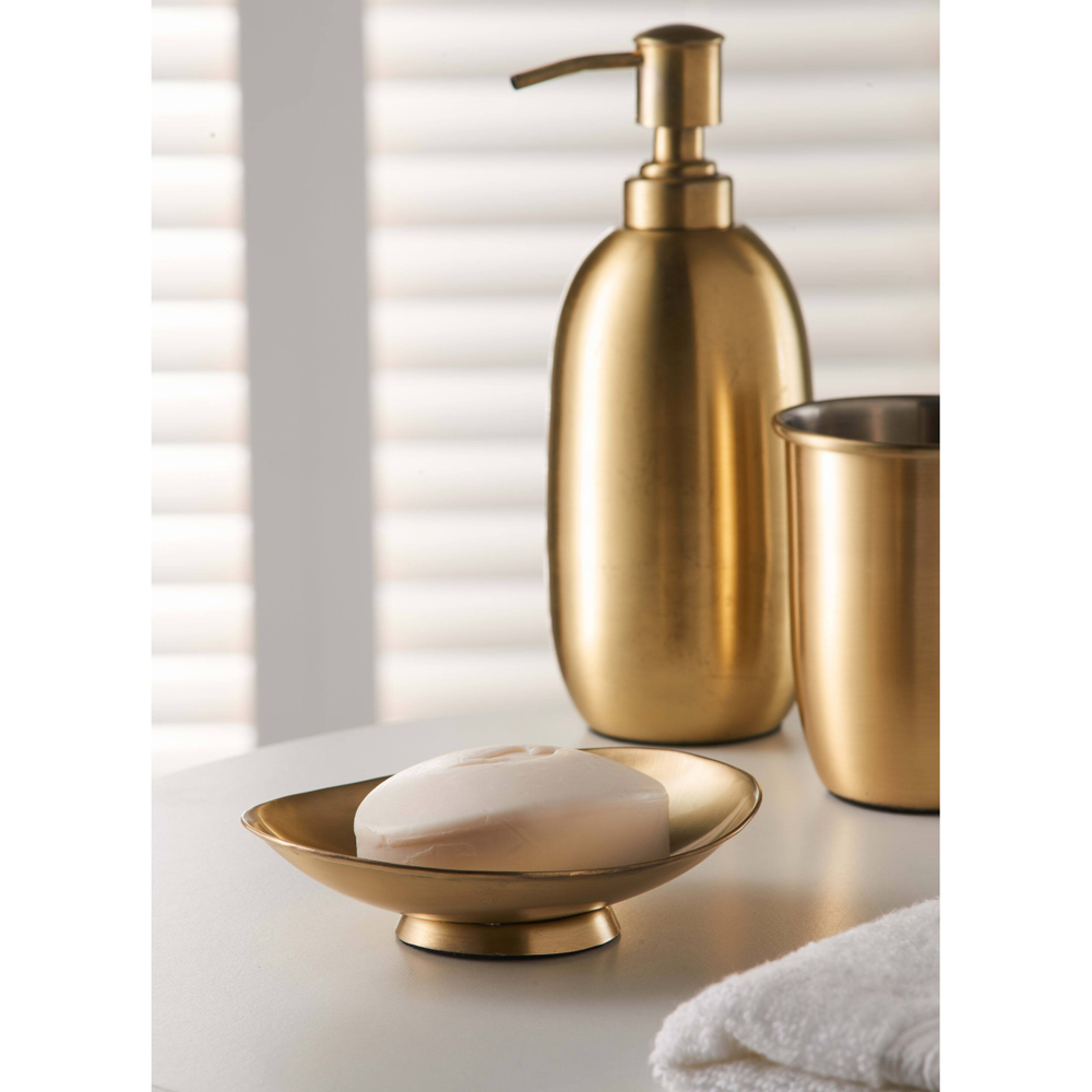 OurHouse Brass Bathroom Set Wilko