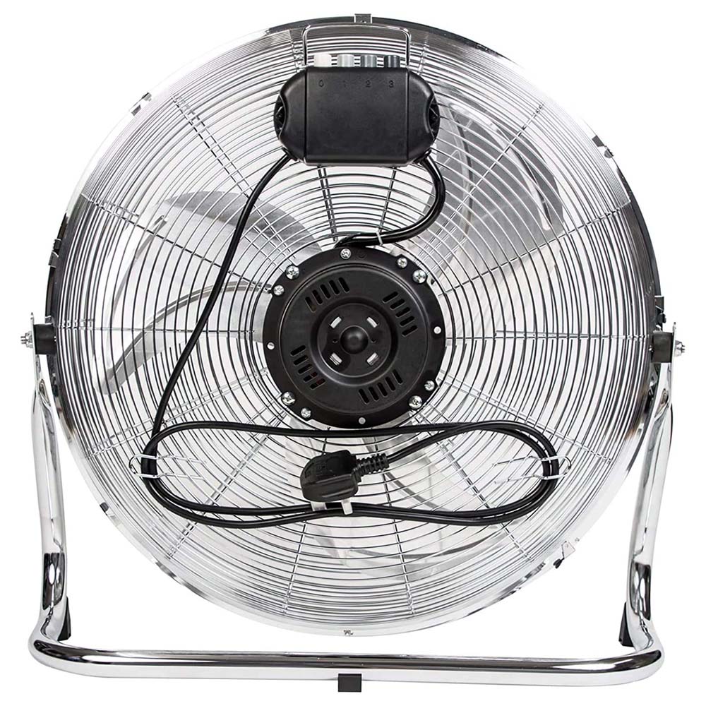 MYLEK Silver High Velocity Floor Fan 20 inch Image 6