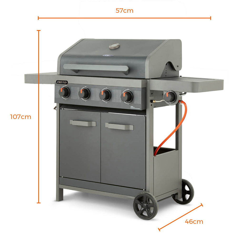 Tower Stealth Plus Four Burner Gas BBQ Image 9