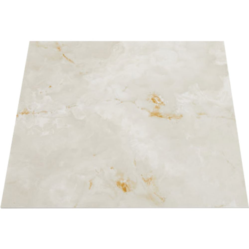 Living and Home Marble Patterned Beige PVC Self Adhesive Wall Sticker 10 Pack Image 2