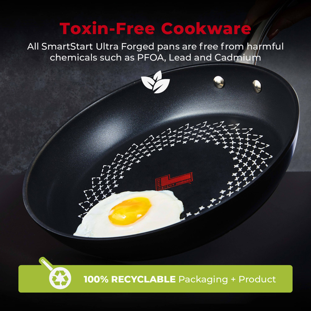 Tower Smart Start Ultra Forged 30cm Aluminium Frying Pan Image 7