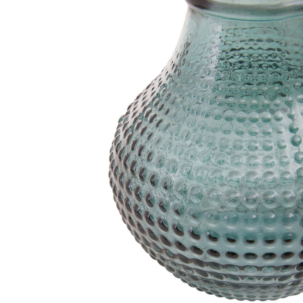 Premier Housewares Green Bolla Glass Vase Small Image 5